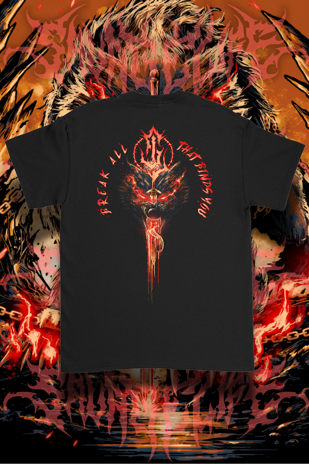 Fenrir's Binding - Break All That Binds You Unisex T-Shirt