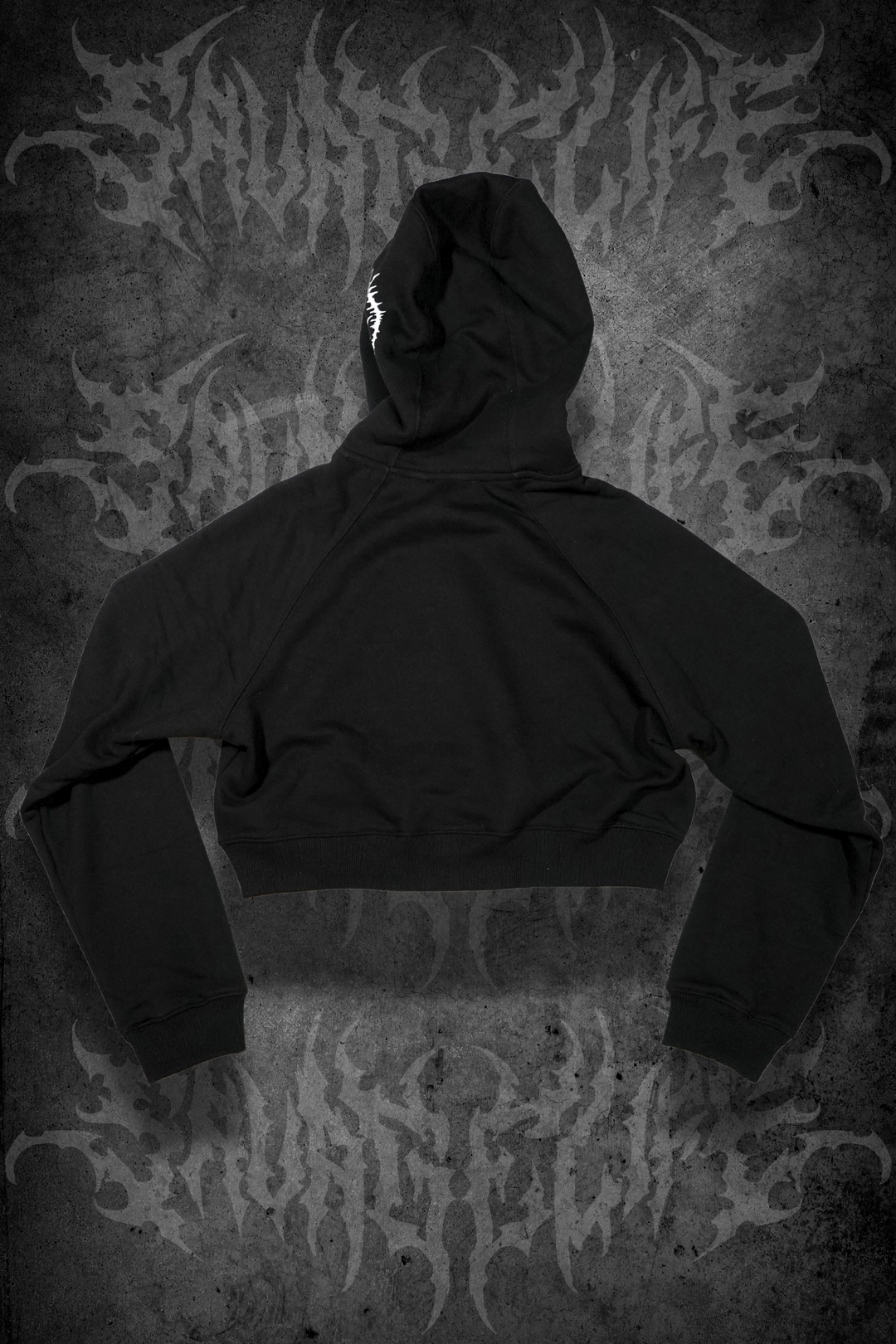 Savage Maiden Crop Top Hoodie