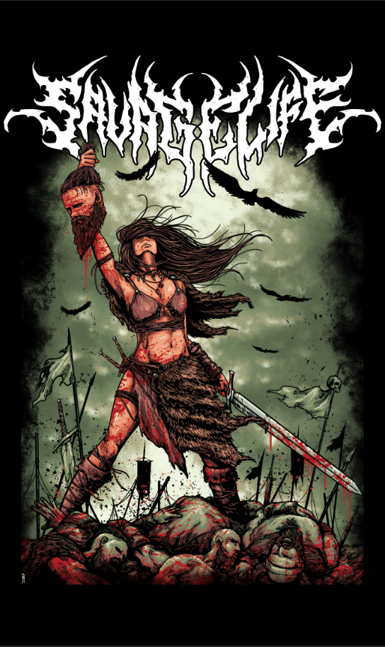 Savage Sovereignty Battle Flag