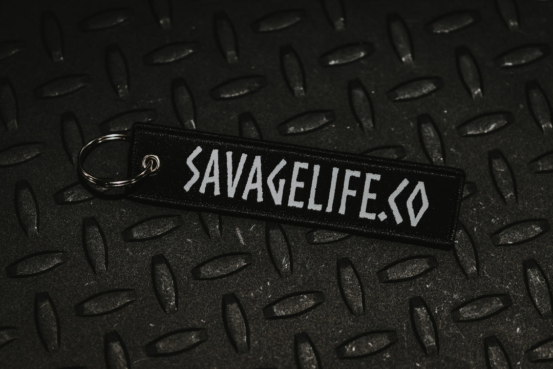 Savage Life Helm of Awe and Terror Flight Tag