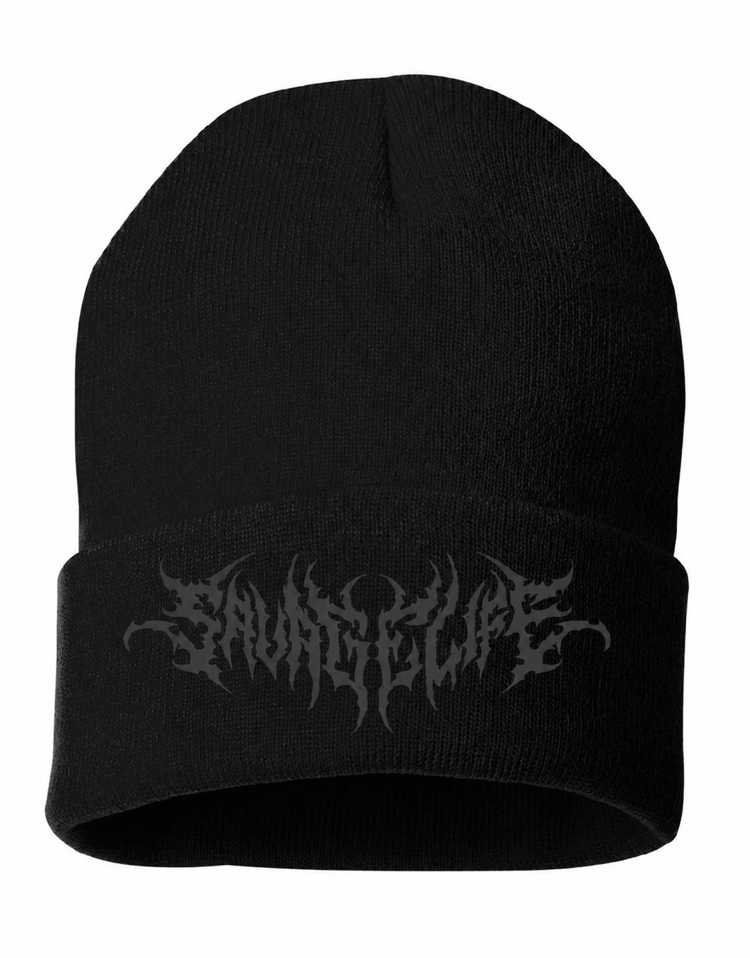Savage Life Death Metal Beanie