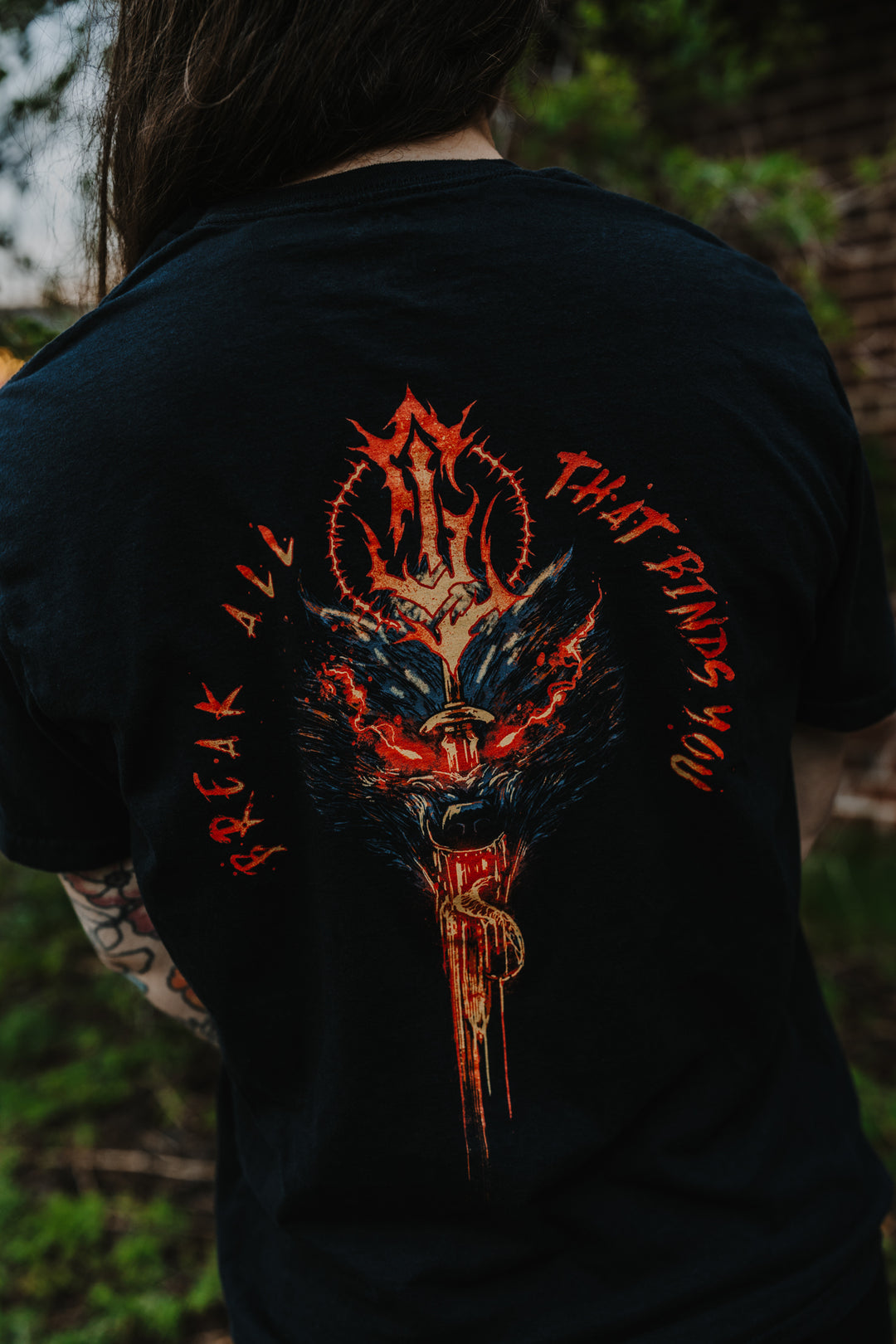 Fenrir's Binding - Break All That Binds You Unisex T-Shirt