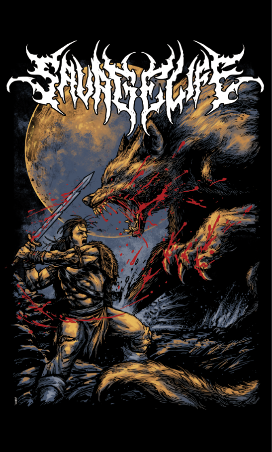 Savage Valor Battle Flag